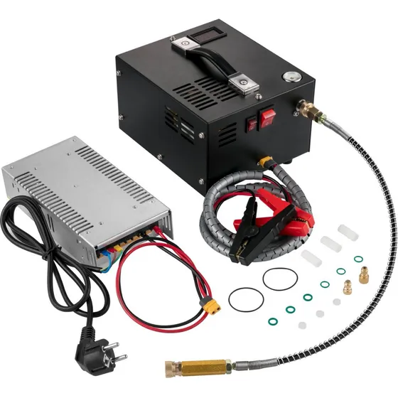 Compresor Aire Rifle Pcp 6000 Psi 300bar 12v O 220v | Pr900