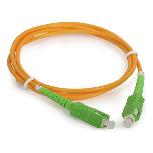 Otect OTEC2972 Cable Fibra Óptica Internet Antel 2m Alta Velocidad color amarillo