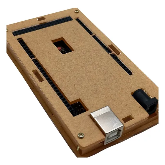 Case Arduino Mega 2560 Box R3 Acrílico Transparente