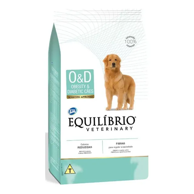 Alimento Equilibrio Veterinary Obesity y Diabetic Canino X 7.5 kg