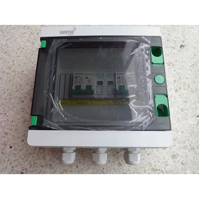 Caja Proteccion Ac Inversores Hibridos Solares In Y Out 32a