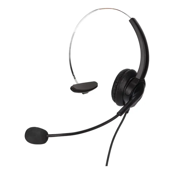 Auricular Centro Llamada Diadema Ajustable Profesional Para