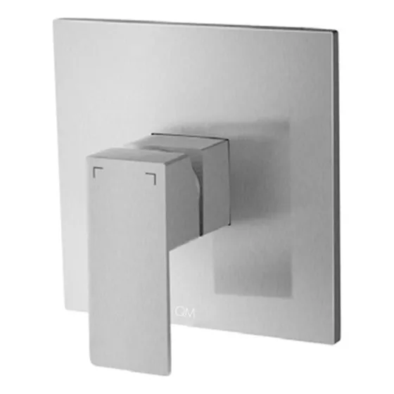 Griferia Llave Ducha Monomando Cuadrada Quality Metal Qm