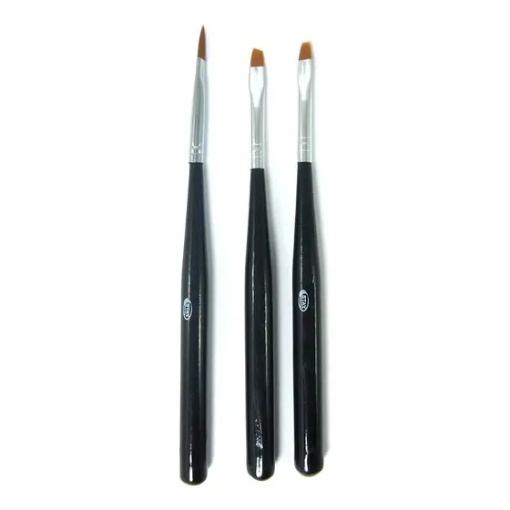 Set De Pinceles Para Uñas Stay Beautiful S2-0563