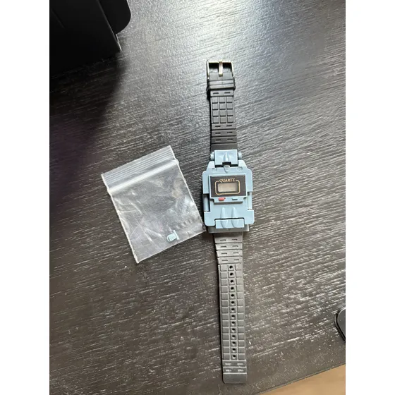 Reloj Robot Avión Vintage Bootleg 80s Transformers Autentico