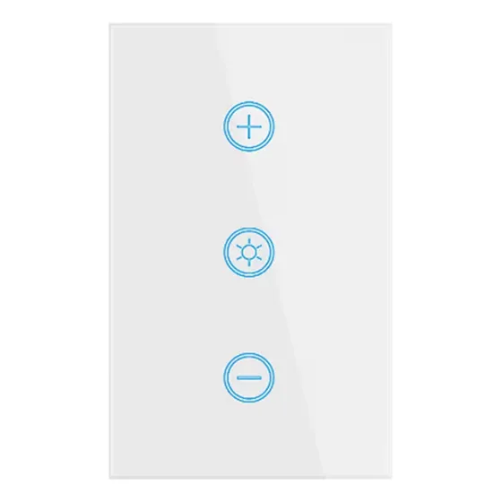 Dimmer Led Inteligente Wifi Atenuador Luz Pared Táctil 220v