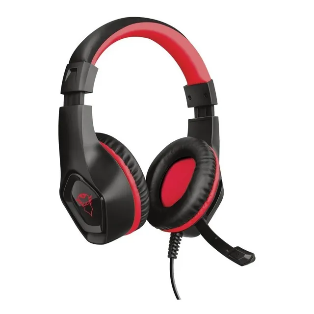Diadema Trust Gaming Gxt404r Rana Negro/rojo 3.5mm 23439 /vc