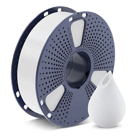 Filamento Petg Sunlu Para Impresora 3d De 1.75 Mm Y 1 Kg Color Blanco | Cuotas sin interés