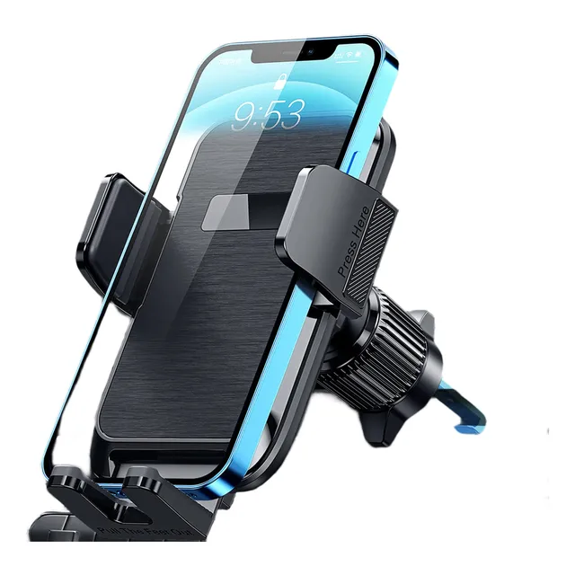 Soporte Teléfono Ventilación Coche Clip Celular Manos Libres