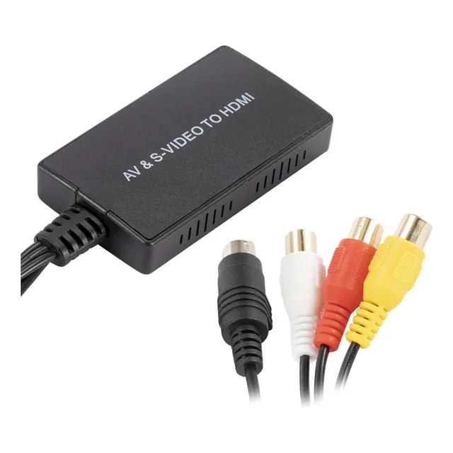.. Convertidor S-video A Hdmi, Adaptador Hdmi For Ps2 Para