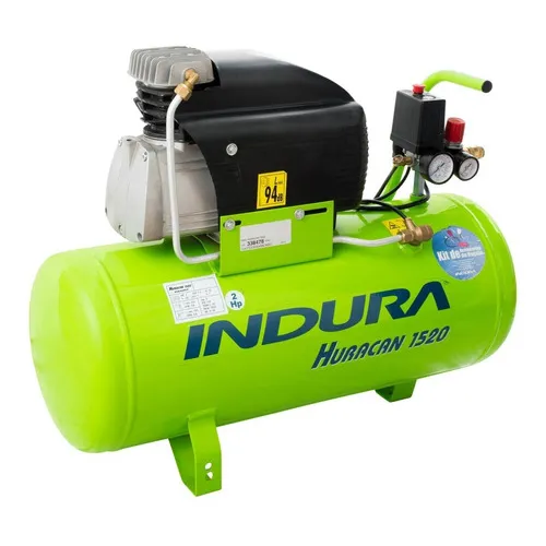 Compresor De Aire Portátil 2 Hp 50 L Huracan 1520
