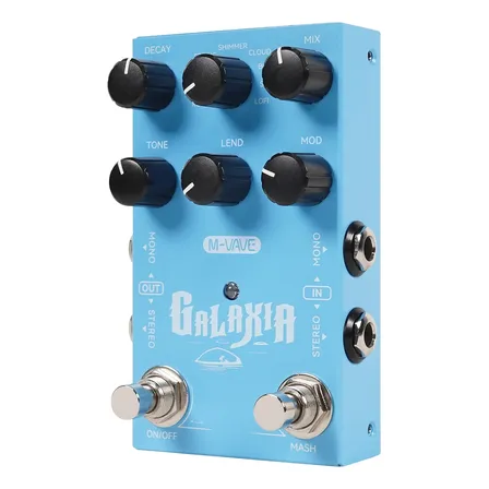 Algoritmos M-vave Galaxia Multi-reverb 9 Estéreo Usb-c Blue