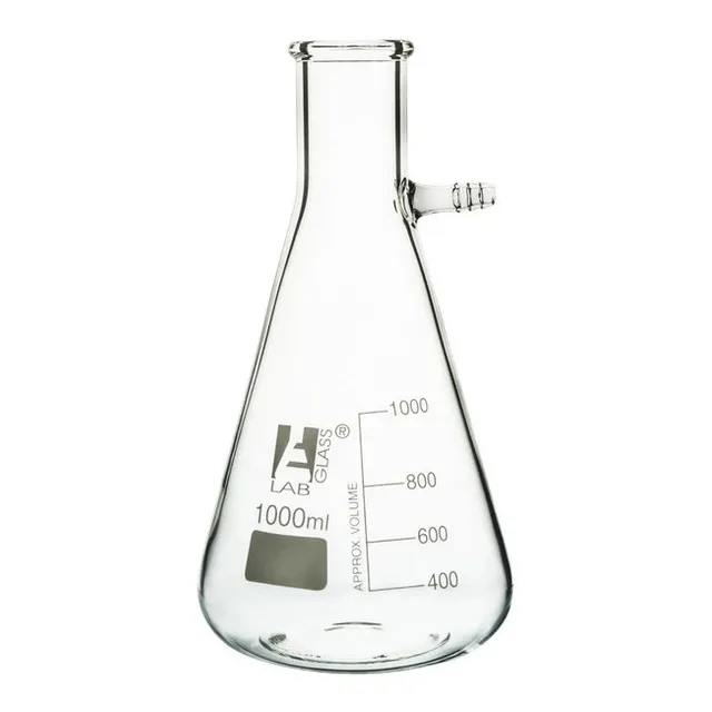 Matraz Kitasato Vidrio 1000ml