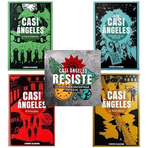 Pack Casi Ángeles - Calderone, Ed. Rgb, Juvenil, Vol. 1-5