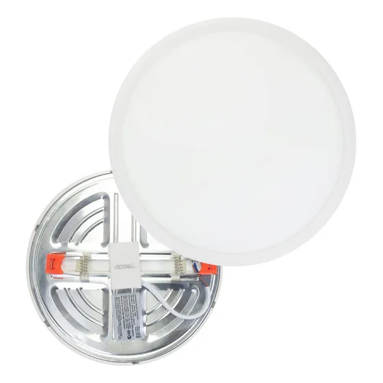 5 Piezas Lámpara Led Ajustable Redondo 12w Blanco Adir 12cm