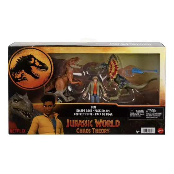 Jurassic World Ben Y Dinosaurios Fmm25 Mattel