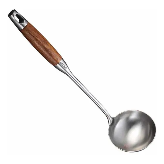Cucharon Sopa Cocina Acero Inoxidble 304 Mango Largo