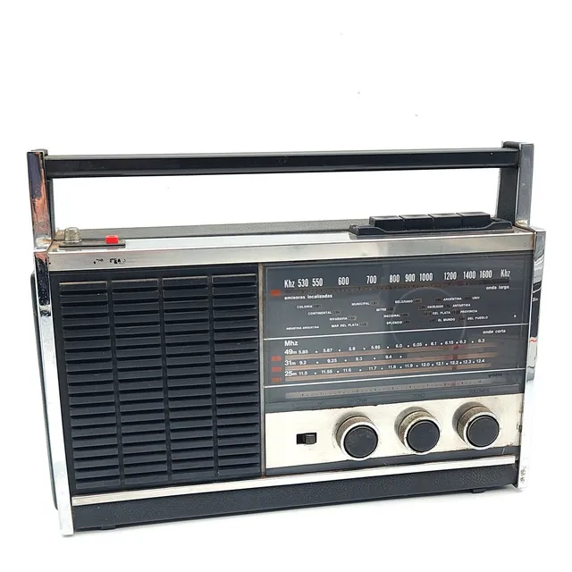 Radio Tonomac Platino Tribanda Mares (no Funciona) - Audio