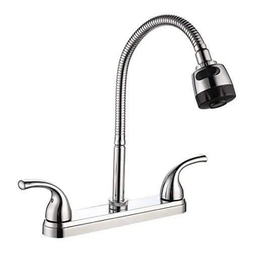 Llave Para Fregadero Doble Cuello Flexible Bóxer Gs