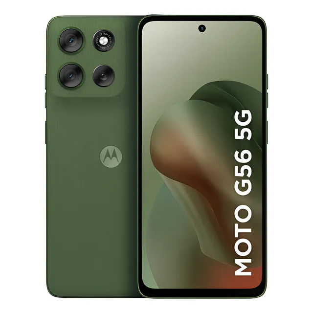 Smartphone Motorola Moto G56 5g - 256gb 16gb (8gb Ram+8gb Ram Boost) E 50mp Sony Lytia 600 Camera Moto Ai Ultrarresistencia Militar Ip68 + Ip69 - Verde