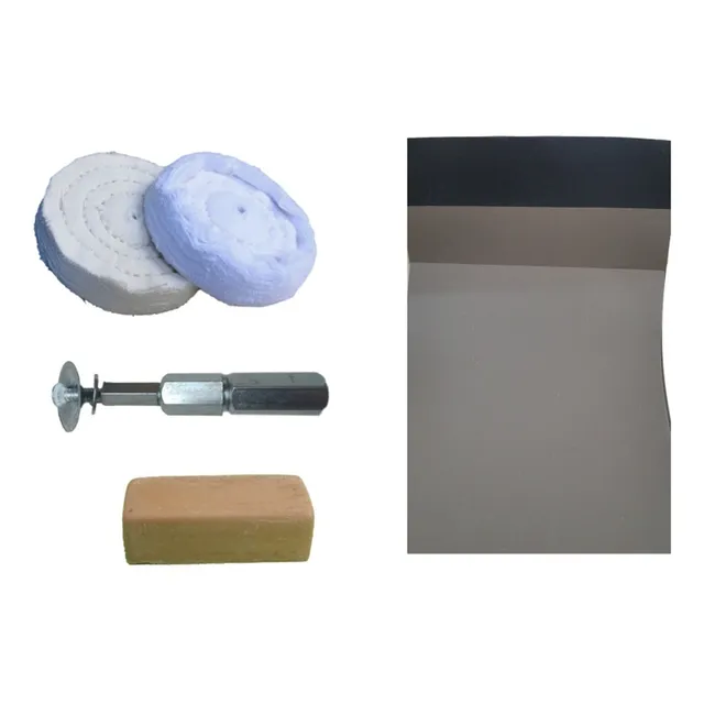 Kit Polimento Viseira Lanterna Farol Politriz M14 Lixa Acril