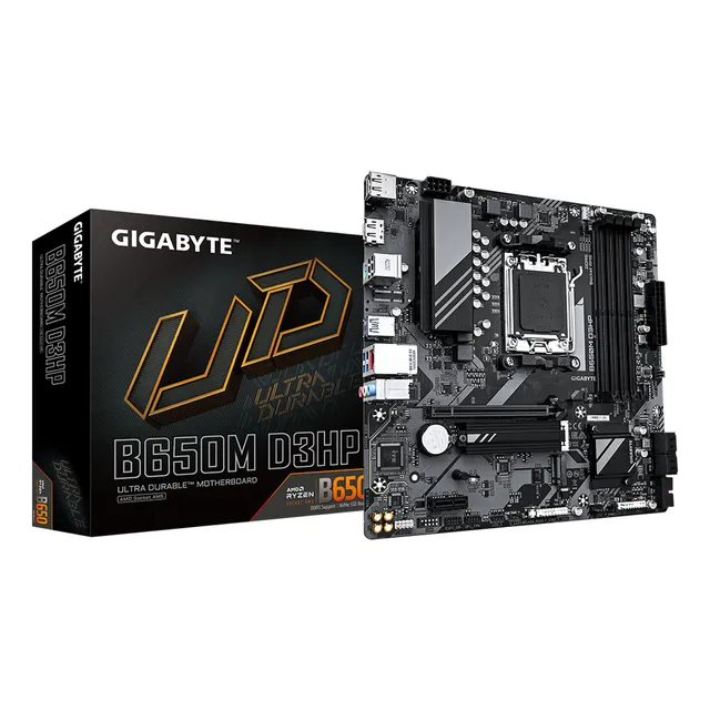 Tarjeta Madre Gigabyte B650m D3hp Am5 Ddr5 M.2 Micro Atx