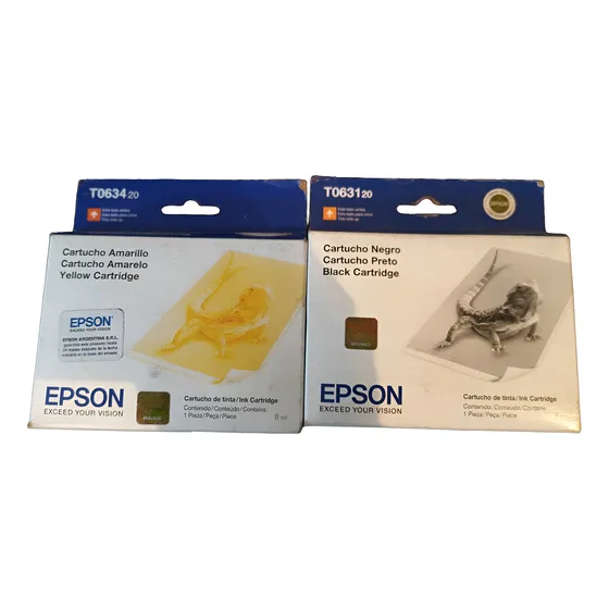 Cartuchos Epson Original T0634 T0631 T6732 Liquidación