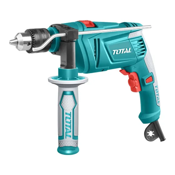 Taladro Percutor 1/2 850w Total Tools Tg109136 Color Turquesa Frecuencia 50 Hz/60 Hz