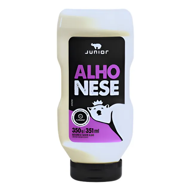 Maionese De Alho Alhonese Junior Kerry Frasco 350g