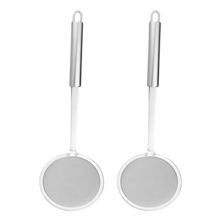 Para 2 Cucharas Espumadoras, Colador De Alimentos De Malla Para 2 Cucharas Espumadoras, Colador De Alimentos De Malla