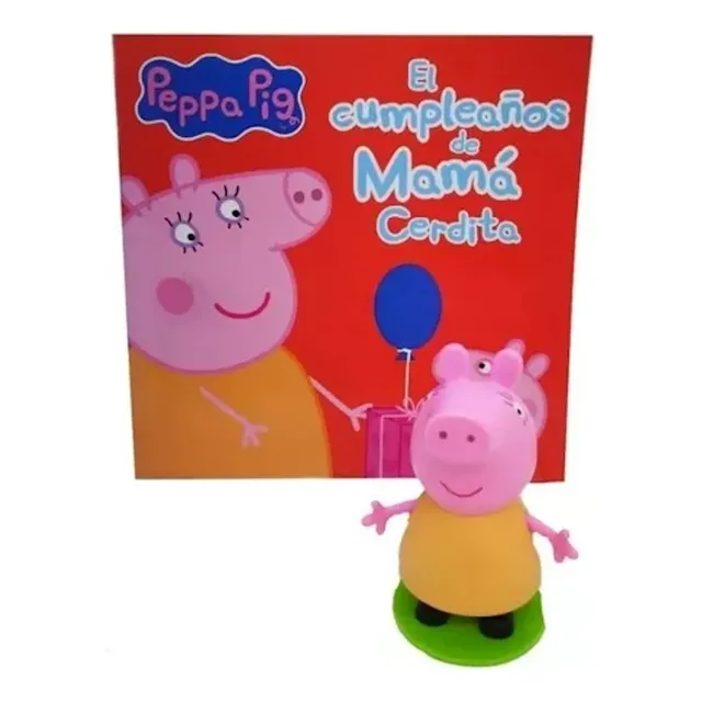 La Casa De Peppa Pig Colecciónes Clarín Muñeco Libro 