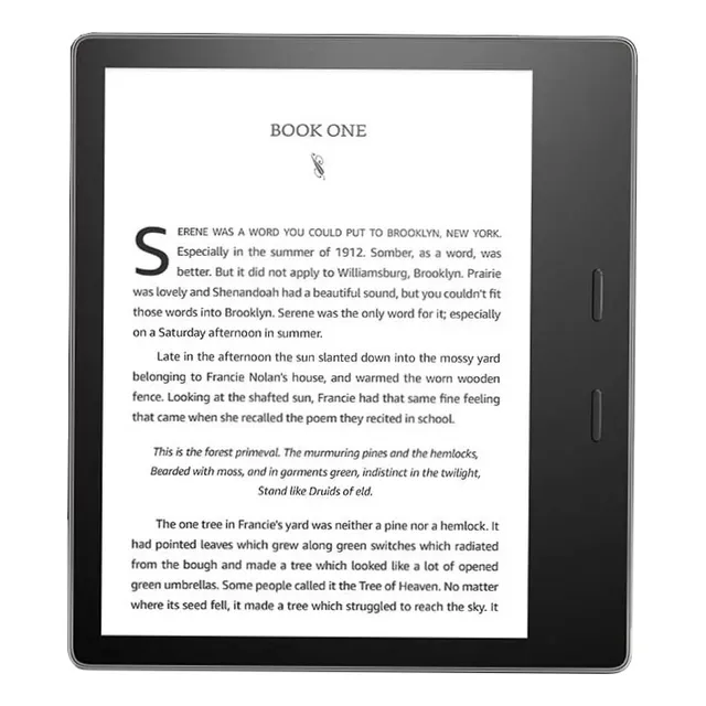 E-Reader Kindle Oasis 10 Gen 32GB grafito con pantalla de 7" 300ppp