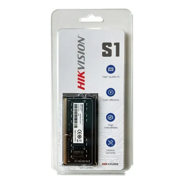 Memoria RAM gamer color negro 4GB 1 Hikvision HKED3042AAA2A0ZA1
