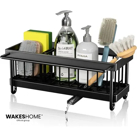 Porta Esponja Organizador De Lavaplatos Escurridor De Cocina Esponjas Cocina Wakeshome