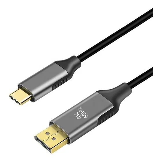 Cabo Usb C Adaptador Usb-c Para Displayport 4k 1.8 M Nfe
