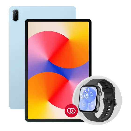 Tablet Huawei Matepad Se 11 Azul Claro + Fit 3 Negro