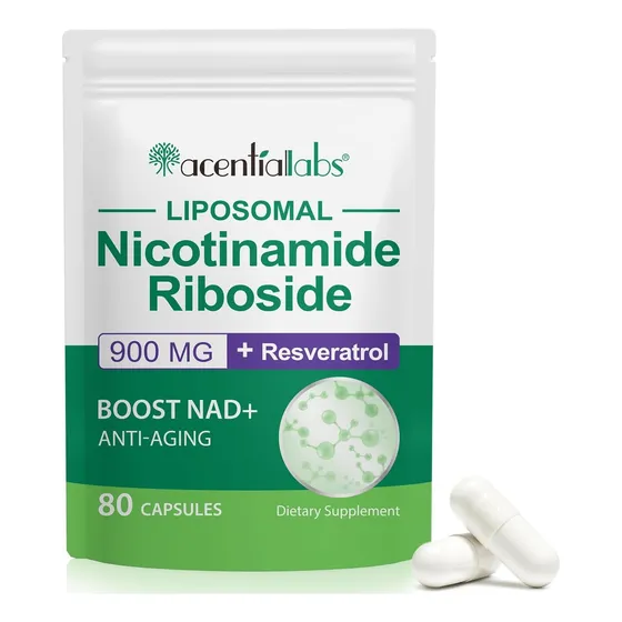 Nicotinamide Nad+ Resveratrol 80 Cápsulas 900 Mg