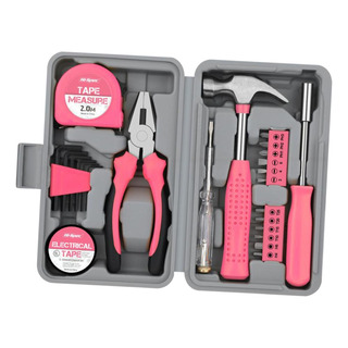 Kit De Utensilio Doméstico De 24 Uds., Herramientas De Rosa Kit De Utensilio Doméstico De 24 Uds., Herramientas De Rosa