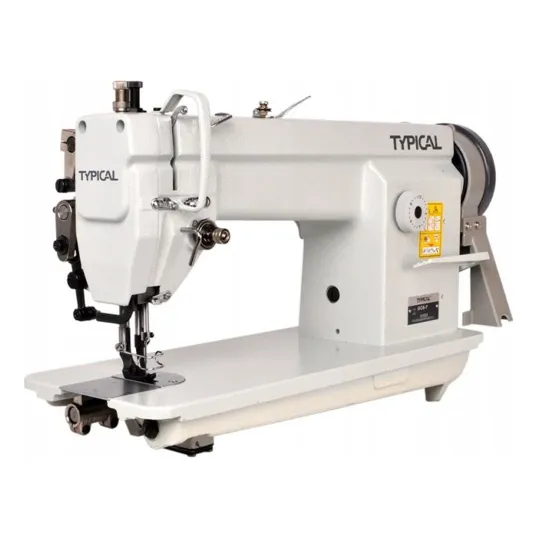 Máquina de coser recta Typical GC6-6 color blanco 220V