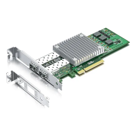 Placa Rede Servidor 10gb  Pcie X8 Dual Port Sfp+ Bcm57810s 