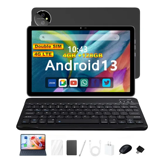 Twl P2 Tablet 1t+16gb Android13 Con Teclado Y Funda 8600 Mah