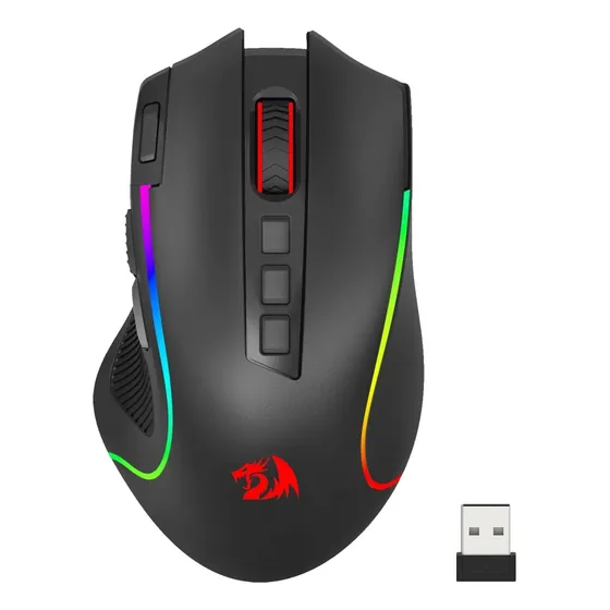 Mouse Redragon Predator Pro M612 Wireless Negro Recargable
