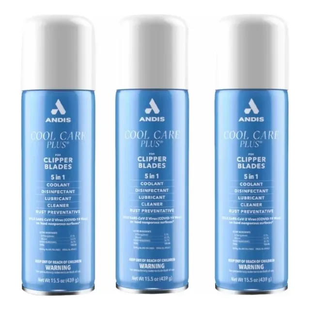 3 Cool Care Andis Desinfectante 5 En 1, 439g