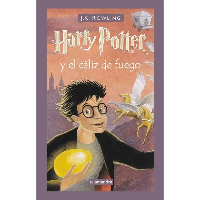 Libro Harry Potter Y El Cáliz De Fuego (hp 4)