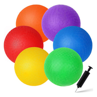 Pelota De Patio De Recreo Shindel De 6 Piezas Con Bomba D... Pelota De Patio De Recreo Shindel De 6 Piezas Con Bomba D...