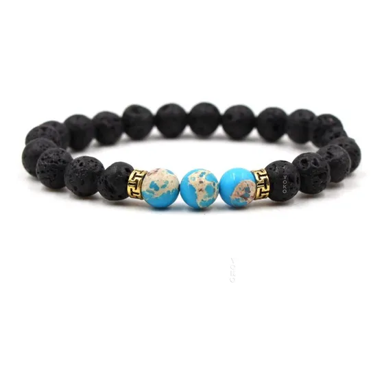 Manilla Brazalete Pulsera Hombre Mujer Cuero Viajes Amuleto