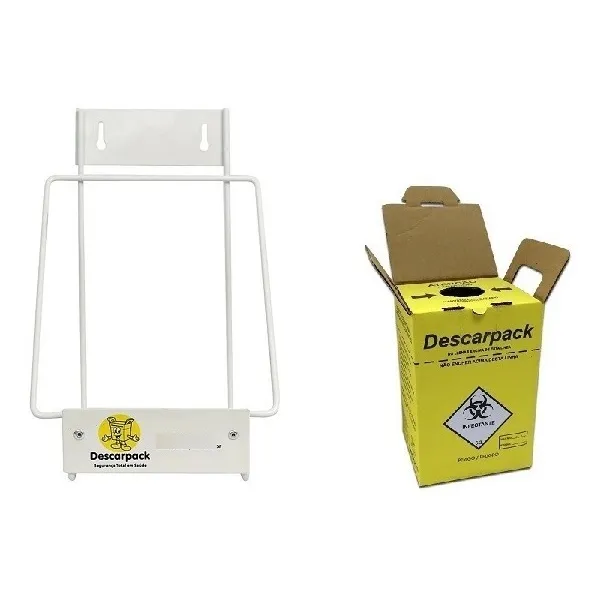 Suporte Parede Coletor Perfuro-cortante 3l Descarpack