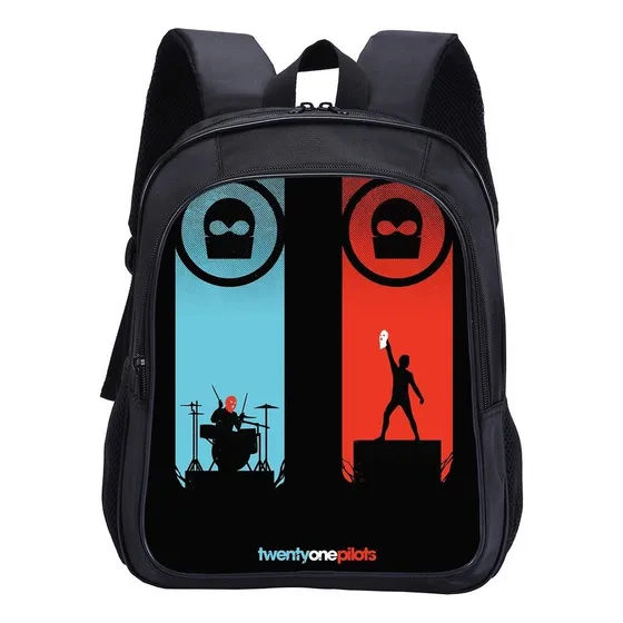 Twenty One Pilots Hombre Mochila Al Aire Libre Estudiante