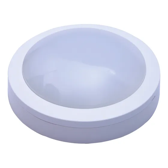 Plafón Led Roblan Redondo 11w 4000k Ip65 Blanco C/sensor