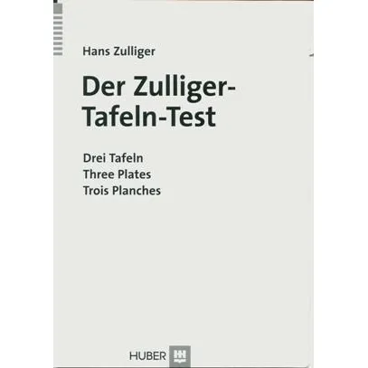 Test De Zulliger.  Laminas Originales  Alquiler  -tt